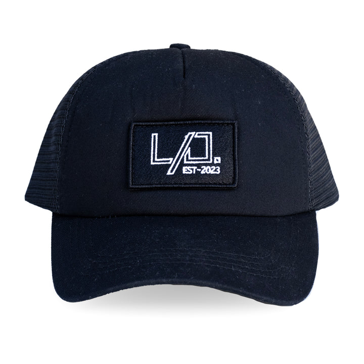 Black Trucker Cap